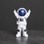 Astronauta Figura Estátua para Crianças, Escultura Spaceman, Brinquedo Educati