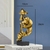 Estatueta do Silêncio Dourado - Decoração Residencial - loja online