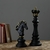 Estatueta Xadrez para Decoração Internacional de Resina de Interiores - comprar online