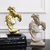 Estátua de Resina de Casal Amantes em Beijo, Mini Estatueta Postura Romântica - comprar online