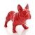 Estátua de cachorro buldogue francês nórdico, decoração para casa - Magic Haus