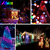 Luzes de Natal LED Bluetooth inteligentes, Luz para Arvore de Natal Pisca Pisca - loja online