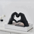 Decoração Coração Gesto Decoração, Escultura Arte Moderna, Home Decor - loja online