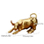 Decoração Toro de Wall Street Resina - comprar online