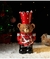 Urso Marrom Baterista com Luzes em Resina - Decoração - Magic Haus