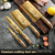 Conjunto De Faca De Cozinha Dourado - Magic Haus
