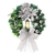 Guirlanda de Natal com Arco de Luz, Bolas, Flores Vermelhas - Decorações Natal - comprar online