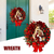 Guirlanda de Natal com Arco de Luz, Bolas, Flores Vermelhas - Decorações Natal na internet