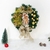 Guirlanda de Natal com Arco de Luz, Bolas, Flores Vermelhas - Decorações Natal - comprar online