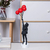 Imagem do Estátua de Menina Balão Vermelho Voador - Escultura para Decoração