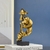 Estatueta do Silêncio Dourado - Decoração Residencial - comprar online