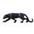 Pantera Negra Fosco Estatua Decoraçao Leopardo animal resina para a decoração - loja online