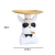 Buldogue Francês Decoração Escultura Estátua Do Cão Estatueta Decorativa - comprar online