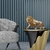 Imagem do Leão Dourado Decoração Golden Lion King Home Office e Desktop Decoração