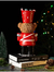 Imagem do Urso Marrom Baterista com Luzes em Resina - Decoração