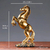 Cavalo Estátua Decoração, Pegasus Artesanato, Sala e Escritório na internet