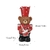 Urso Marrom Baterista com Luzes em Resina - Decoração - comprar online