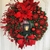 Guirlanda de Natal com Arco de Luz, Bolas, Flores Vermelhas - Decorações Natal - comprar online