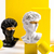 Decoração ESCULTURA DAVI BUSTO ARTE MODERNA de Luxo - loja online