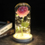 Rosa Encantada Eterna - Flores Artificiais em Galáxia, Inspiração da Bela e a Fera, Decoração de Casamento na internet