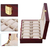 Caixa De Relógio De Madeira De Luxo, 1, 2, 3, 5, 6, 10, 12 Grades, Organizadora - comprar online