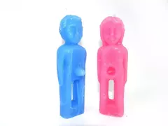 Vela forma Juan y Juanita