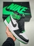 Air Jordan 1 High OG "Lucky Green" na internet