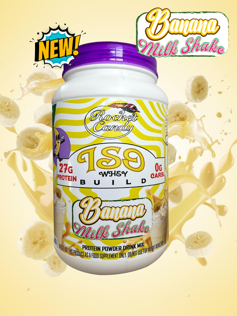 ROCKET CANDY ISO BUILD BANANA MILK SHAKE 3.5lbs
