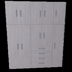 Imagen de PLACARD 2 CUERPOS NORDICA CORREDERAS METALICAS