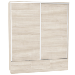 PLACARD PUERTAS CORREDIZAS CAJONES A LA VISTA - comprar online