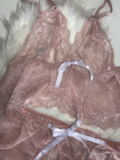 conjunto Delicado Renda - Sensação do Prazer Sex Shop Em Goiânia