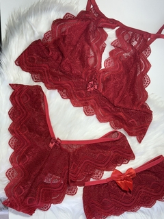 Conjunto Renda Sem bojo C Persex - comprar online