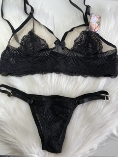 Conjunto Renda Sensual Telinha - comprar online
