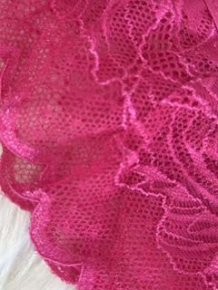Conjunto Renda Sem bojo C Persex