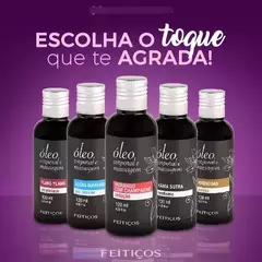 ÓLEO CORPORAL E MASSAGEM 120ML FEITIÇOS AROMÁTICOS