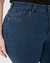 Calça Feminina Plus Size Skinny Bolso Funcional Em Flex Jeans - Valentina Moda