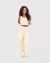 Conjunto Menina Cropped E Calça Wide Leg Em Malha Texturizada Malwee Kids 1000122007