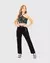 Regata Menina Cropped Animal Print Alça Cruzada Em Algodão Malwee Kids - comprar online