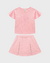 Conjunto Menina It's Time To Shine Em Malha Texturizada - Carinhoso 1000125619