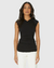 Blusa Feminina Decote Transpassado Em Viscose Stretch - Valentina Moda