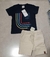 Conjunto Camiseta My Race Car Em Algodão e Bermuda Bolso Lateral Em Moletom Texturizado Malwee