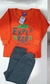 Conjunto Moletom Infantil com Punho Menino Alemara