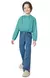 Imagem do Conjunto Menina Calça Wide Leg Em Jeans Leve - Carinhoso