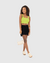 Conjunto Menina Regata Cropped E Saia Malwee Kids