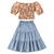 Conjunto Feminino Infantil Saia e Blusa Malwee