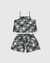 Conjunto Infantil Menina Com Kimono Em Viscose Malwee Kids (3 peças)
