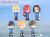 blue lock figura 9.5cm set x6 cab A