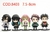 demon slayer figura set x5 C