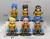 figura set x6 caballeros del zodiaco cab oro A