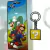 mario bros llavero metal B